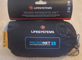 Lifesystems MicroNet Single Mosquito Net with QuickHang System - Brand New!