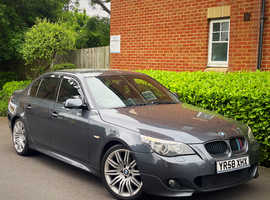 2008 58 REG BMW 5 Series E60 520d M Sport LCI Steptronic Saloon 4dr (177 ps) - WELL MAINTAINED - EYE CATCHING - HPI CLEAR