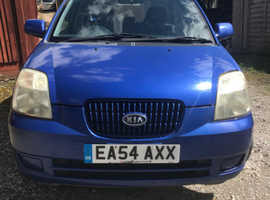 Kia Picanto, 2004 (54), 5 door hatchback, Low mileage (35828), ULEZ compliant, Manual, Petrol.