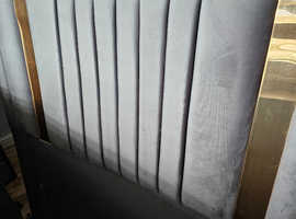 Headboard and double base