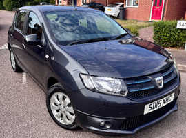 Dacia Sandero, 2015 (15) Grey Hatchback, Manual Diesel, 94,842 miles