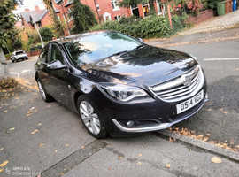 Vauxhall Insignia, 2014 (14) Black Hatchback, Manual Diesel, 114,637 miles