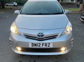 Toyota PRIUS PLUS-HYBRID, 2012 (12) Silver Estate, Automatic Petrol Hybrid, 76,300 miles