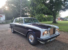 Rolls Royce Shadow, 1979 (T) white saloon, Manual Petrol, 89770 miles
