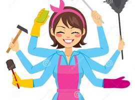 Housekeeper, handyman, cleaner, helper