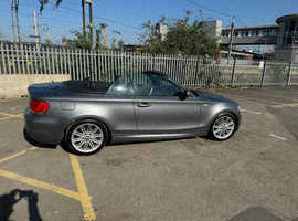BMW 1 series, 2011 (11) Grey Convertible, Automatic Petrol, 93,000 miles