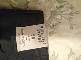 New River island leather jeans