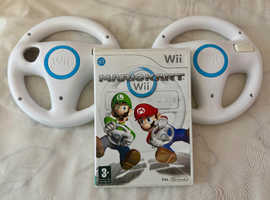 Mariokart - Mario Kart for Nintendo Wii Games Console with 2 Wheels