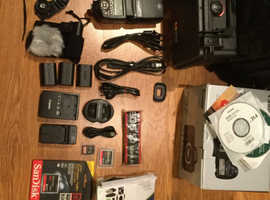 Black Canon EOS 5D Mark IV 30.4 MP Digital SLR Camera With 3Lens UHD DSLR Camera With 18-55mm And EXTRAS