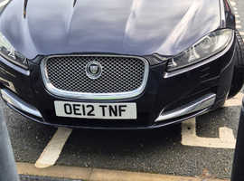Jaguar Xf, 2012 (12) Black Saloon, Automatic Diesel, 78,690 miles