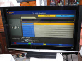 Panasonic Viera LCD TV 37 inch TX-37LZD800 Instruction Book & remote control