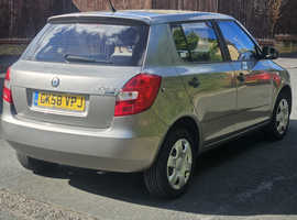 Skoda Fabia, 2009 (58) beige hatchback, Manual Petrol, 134889 miles