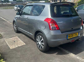 Suzuki Swift, 2008 (08) Grey Hatchback, Manual Petrol, 108,475 miles