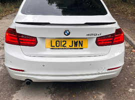 BMW 3 Series, 2012 (12) White Saloon, Manual Diesel, 182,000 miles