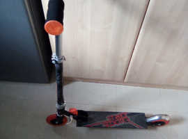 Black and orange street Scooter