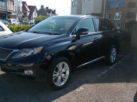 Lexus Rx, 2010 (10) Blue Estate, Cvt Petrol Hybrid, 83,125 miles