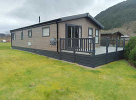 Willerby Mapleton Lodge situated in stunning location at Loch Eck, Dunoon+