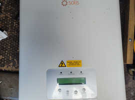 Solax 3.6kw inverter and panels