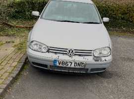 Volkswagen Golf, 1999 (V) silver hatchback, Manual Diesel, 200,000 miles