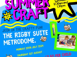 SUMMER Craft Session @ The Metrodome Barnsley