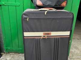 Large Suitcase and Holdall