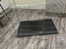 Dog cage medium on sale argos