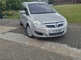 Vauxhall Zafira, 2010 (10) Silver MPV, Manual Diesel, 108,652 miles