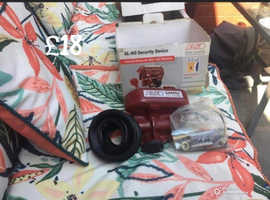 Caravan alko hitch lock