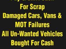 Huddersfield scrap car buyer always