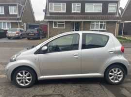 Toyota Aygo, 2008 (08) Silver Hatchback, Manual Petrol, 108,082 miles