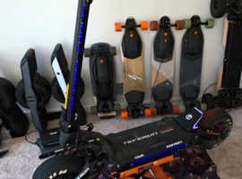 Electric scooter available