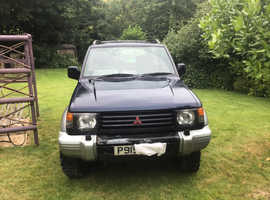 Mitsubishi Shogun, 1996 (P) Blue Estate, Manual Diesel, 94;000 miles
