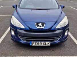 Peugeot 308, 2009 (59) Blue Hatchback, Manual Diesel, 149,911 miles
