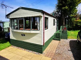 Sited static caravan in Cockermouth