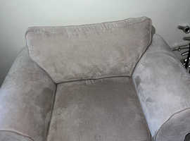 Pink sofa chair