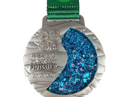 Glitter Flow Medals | Globe Medal Design