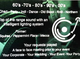 A friendly approachable professional DJ service for all events, Your wedding - Your corporate - Your event - Your party