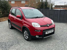 Fiat Panda, 2014 (14) Red Hatchback, Manual Petrol, 20,600 miles