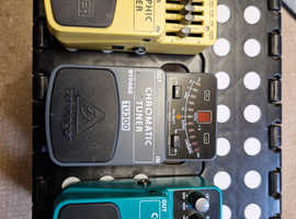 Guitar effect pedals
