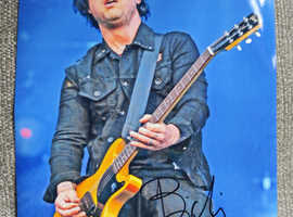 Genuine, Signed, 8"x10", Photo, Billie Joe Armstrong (Singer - Green Day) + COA