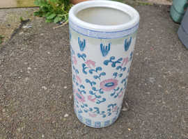 Umbrella stand.