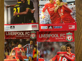 Liverpool home programmes 2010/11