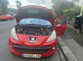 Peugeot 207, 2010 (60) Red Hatchback, Manual Petrol, 112000 miles