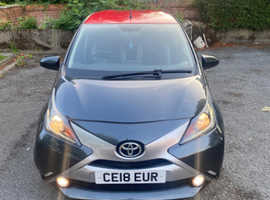 Toyota Aygo, 2018 (18) Grey Hatchback, Manual Petrol, 34,140 miles