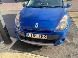 Renault Clio, 2009 (59) Blue Hatchback, Manual Diesel, 129,282 miles