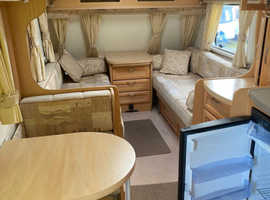 Vanmaster Applause 580 (2010). Hand built 3 berth single axle touring caravan
