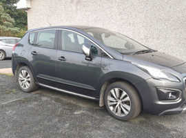 Peugeot 3008, 2016 (65) Grey Hatchback, Manual Diesel, 107,600 miles