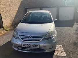 Citroen C3, 2003 (03) Silver Hatchback, Manual Petrol, 73,201 miles