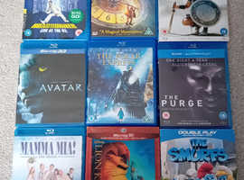 Blue ray x dvds