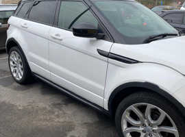 Land Rover Range Rover Evoque, 2014 (14) White Estate, Automatic Diesel, 96,000 miles